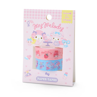 [ส่งตรงจากญี่ปุ่น] Sanrio My Melody เทปกระดาษ 2 แบบ เซตตัวละครญี่ปุ่น ใหม่ Sanrio