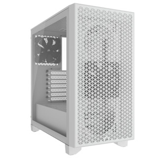 Corsair 3000D Airflow White With 2xSP120 ELITE Fans (Non-RGB) Mid-Tower ATX Case (CC-9011252-WW)