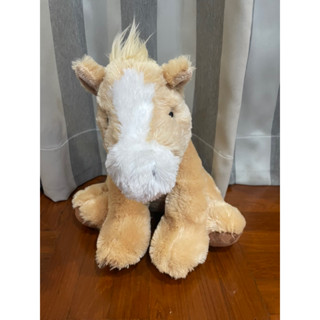 Aurora Horse Plush ตุ๊กตาม้า สัตว์เหมือนจริง ม้าสีน้ำตาล ขนนุ่ม ออโรร่า งานลิขสิทธิ์ แท้ อเมริกา ไซส์พอดีกอด