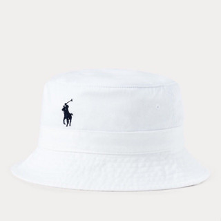 Ralph Lauren chino bucket hat สีขาว