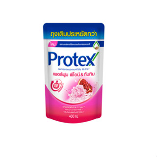 Protex โพรเทคส์ ครีมอาบน้ำ กลิ่นเพอร์ฟูม พีโอนีและทับทิม 400 มล. (8850006948972)