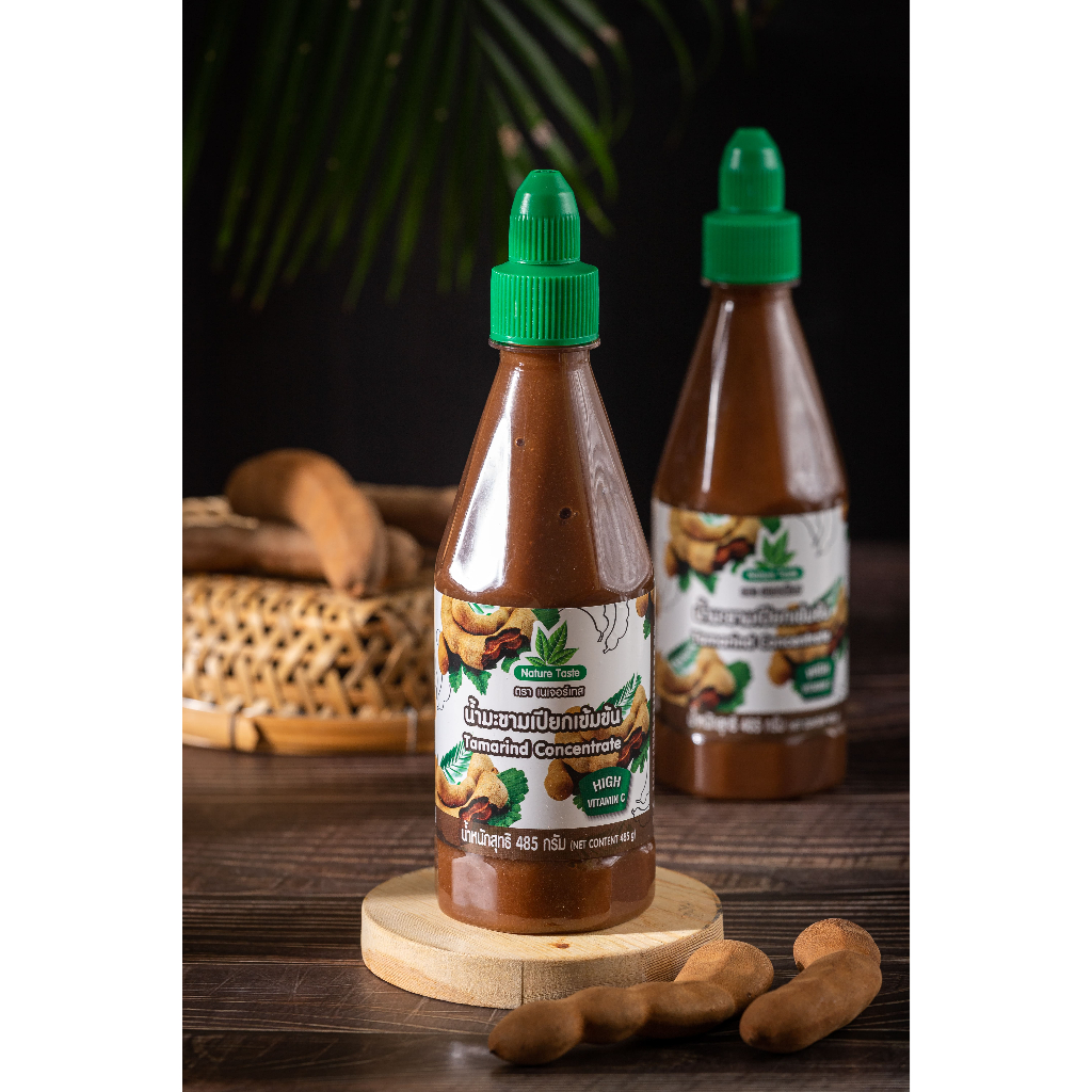 Nature Taste น้ำมะขามเปียกเข้มข้น แบบขวด ตราเนเจอร์เทส ขนาด 485 g. (สูตรเข้มข้นใช้แค่นิดเดียวก็อร่อยได้)