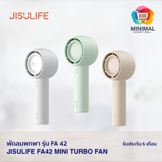 Jisulife FA42 Mini Turbo Fan พัดลมมือถือพกพา Super-mini turbo fan (รับประกัน6 เดือน)