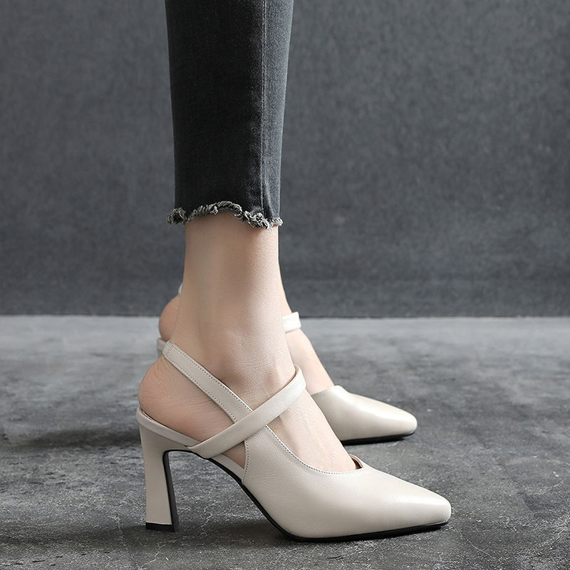 🌻สปอตสินค้า🌻แฟชั่นผู้หญิงส้นสูงแหลม รองเท้าส้นสูงสไตล์เกาหลี สวยมาก 34-42 ไซส์ใหญ่