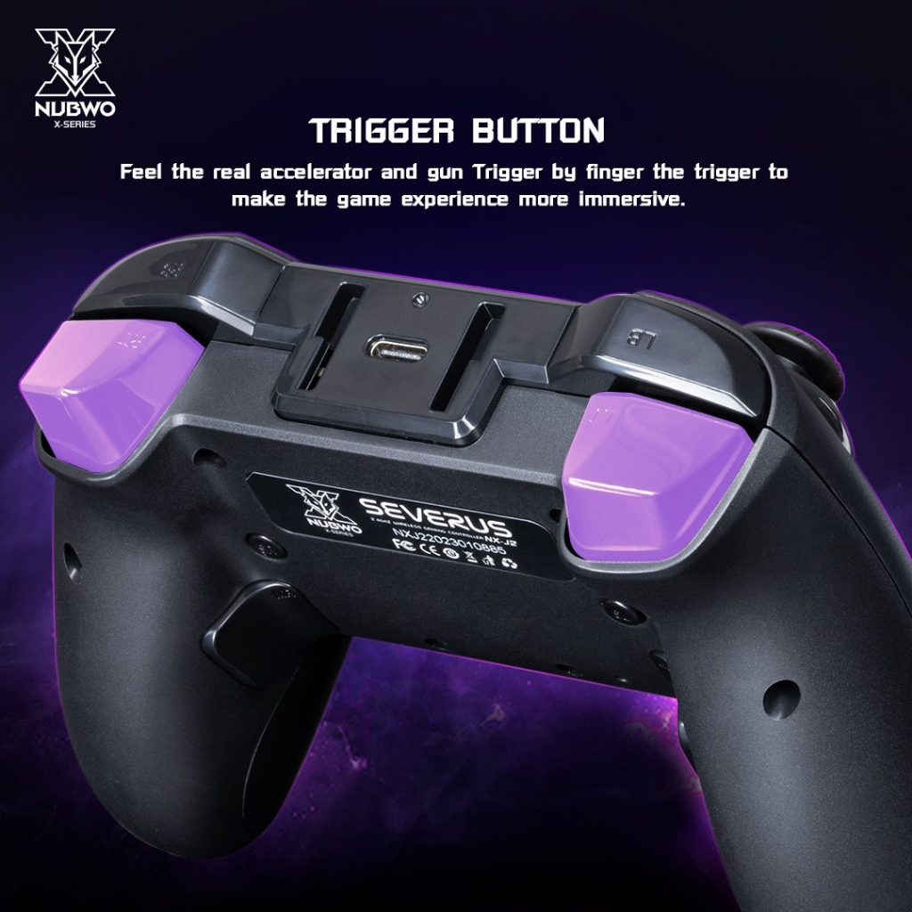 🔥ขายดีมาก🔥⚡️จอยเล่นเกมส์⚡️ NUBWO รุ่น NX-J2 ,NX-J1, NX-J3 SEVERUS 2.4Ghz Wireless Gaming Controller EGA
