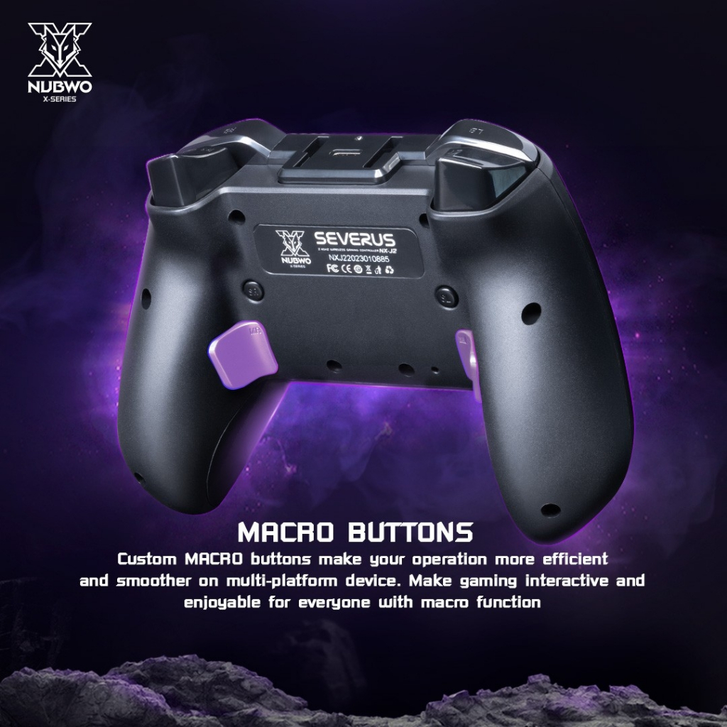 🔥ขายดีมาก🔥⚡️จอยเล่นเกมส์⚡️ NUBWO รุ่น NX-J2 ,NX-J1, NX-J3 SEVERUS 2.4Ghz Wireless Gaming Controller EGA