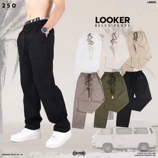 LOOKER - กางเกงขายาวเอวยางยืด รุ่นยอดนิยม