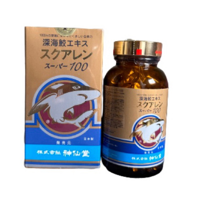 น้ำมันปลาฉลามน้ำลึก  EKISU 🇯🇵 330 เม็ด