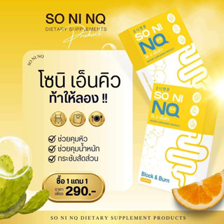 โซนิเอ็นคิว Soni Nq สูตรลดสัดส่วน ลดบวม ขับโซเดียม