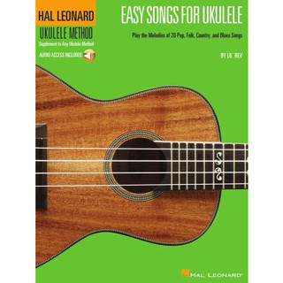 Easy Songs for Ukulele Hal Leonard Ukulele Method Ukulele Songbook Softcover Audio Online