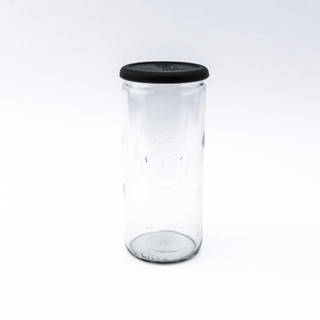 WECK - CYLINDER JAR 1040 ML W/SBM ขวดแก้ว ฝาซิลิโคน (WE-908SB/M)