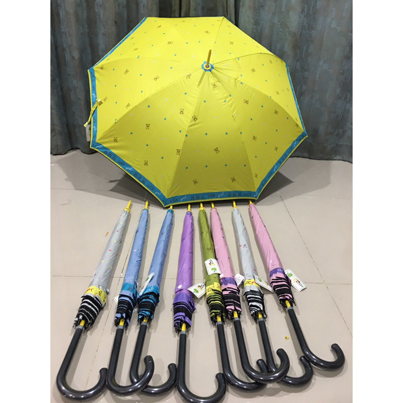 vip588 ร่ม24นิ้ว  uvดำ มี6สี