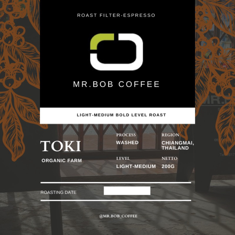 Toki Oganic Farm Coffee