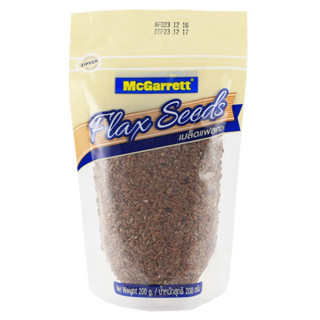 แม็กกาแรต เมล็ดแฟลกซ์ 200 กรัม - Flax Seed 200g McGarrett brand