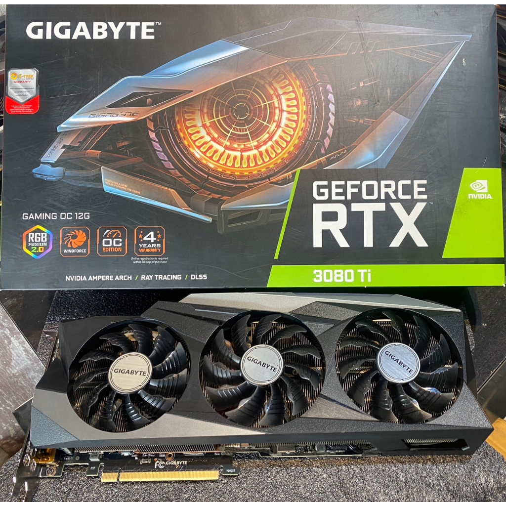RTX3080TI Gigabyte GAMING OC 12G - 12GB GDDR6X