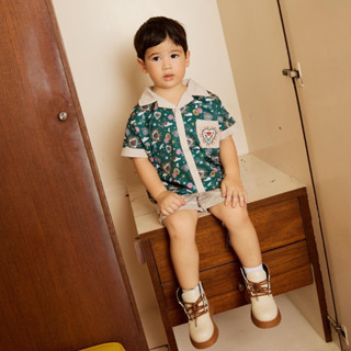 Tilly Milly เสื้อแขนสั้น กางเกงขาสั้น Look8 Little Rock Star Collection