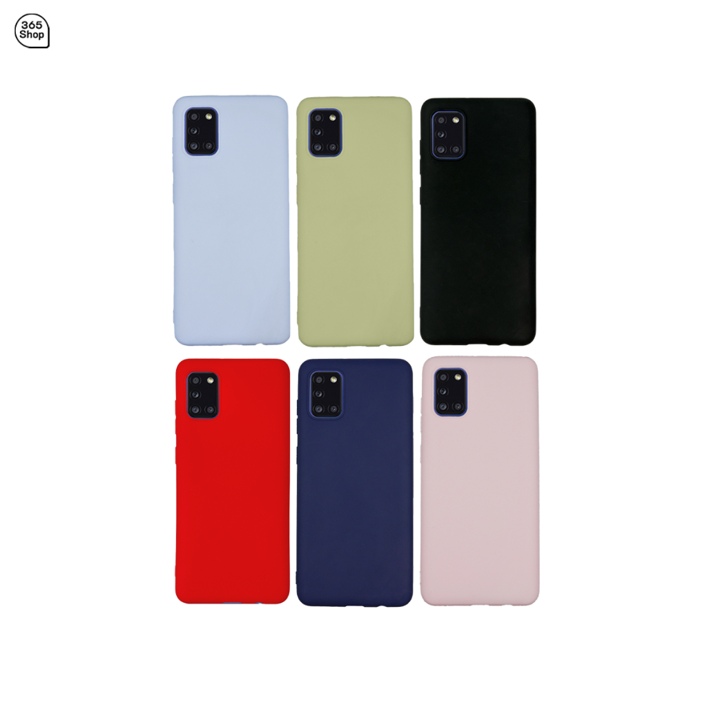 เคส Samsung Galaxy A31 เคสซิลิโคนนิ่ม สีพาสเทล TPU บาง