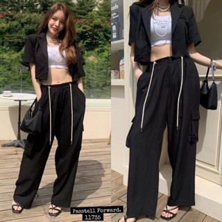 🇰🇷New🇰🇷  Korea blazer 2pieces set Set สูทแขนสั้นผ้าใส่สบาย มาพร้อมกางเกงขายาวเข้าชุด