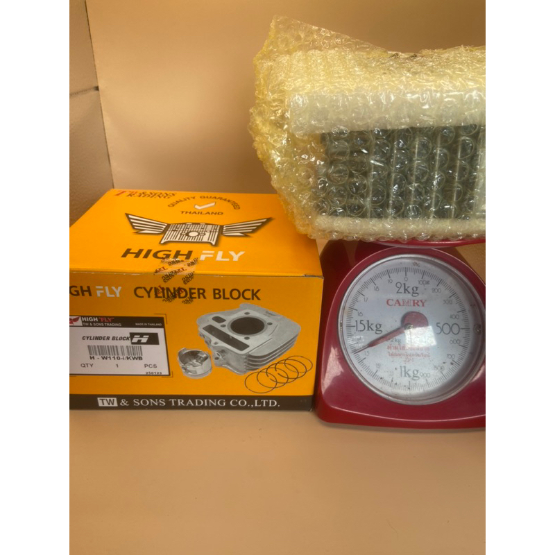 💥✨เสื้อสูบเวฟ110i(KWB)ยี่ห้อHIGH-FLYปะเก็นแท้และพร้อมชุดลูกสูบแหวนสูบสลักและกิ๊ฟล็อคยี่ห้อAIR💥👍คัดสรรค์อย่างดีมีคุณภาพ👍💥 - รูปที่ 2