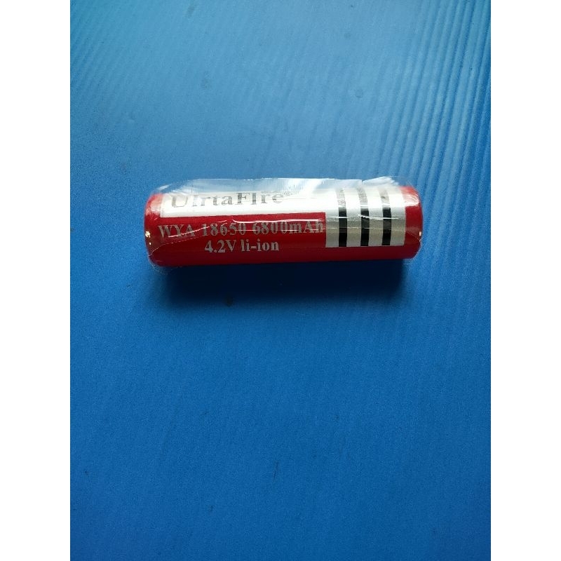 ถ่านชาร์ท Ulrta Flre 4.2V WYA 18650 6800mAh (สีแดง)