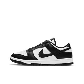 (พร้อมส่ง ของแท้ 100%)Nike Dunk Low  “Black White”รองเท้ากีฬา