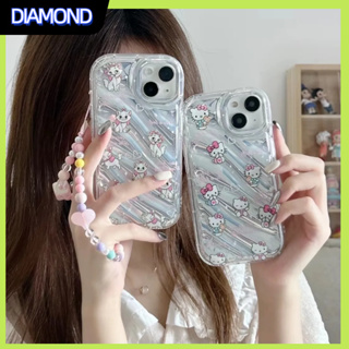 💲คูปองเคลม💲เคสไอโ case for iphone 11 12 คิตตี้น่ารัก เคส 14 13 12 11 pro max ซิลิโคนเหลว ป้องกันการตก ทนทาน