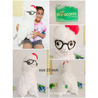 (พร้อมส่ง) ตุ๊กตาอัลปาก้า Alpaca ตุ๊กตามือสอง ตุ๊กตาลิขสิทธิ์แท้  ตุ๊กตาผ้า