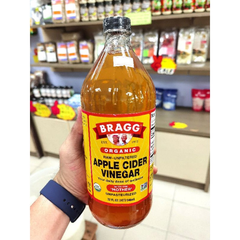 Bragg Apple Cider(946ml)/有机Bragg苹果醋🍎Unfiltered