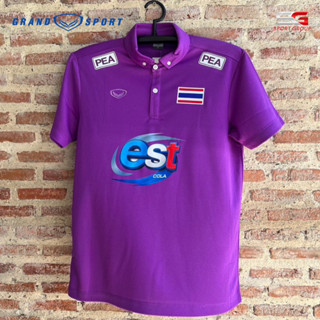 Grand Sport เสื้อโปโลแขนสั้น เสื้อโปโลทีมชาติ เสื้อโปโลวอลเลย์บอลทีมชาติ 12-261