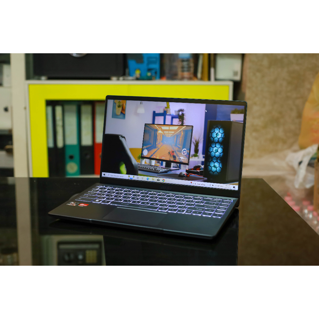 โน๊ตบุ๊คมือสอง MSI Modern 14 สเป็คสวย AMD Ryzen 5 5500U