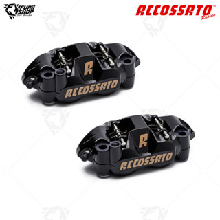 ปั้มล่าง Accossato Radial Brake Caliper Forged Monoblock (Black)