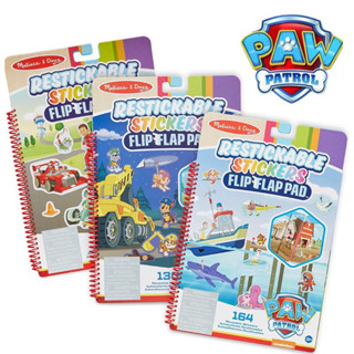 สติกเกอร์รียูส อัลติเมท Melissa &amp; Doug X PAW Patrol Stickers Flip Flap Pad Ultimate Restickable รุ่นพกพา