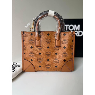 🍀🍀 Mcm München  small Tote in Visetos