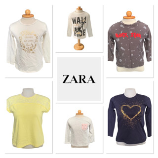 ZARA เสื้อคอกลมแขนสั้น/เเขนยาว เด็กผู้หญิงผู้ชาย เสื้ออุ่นกันหนาว Z3-Z9