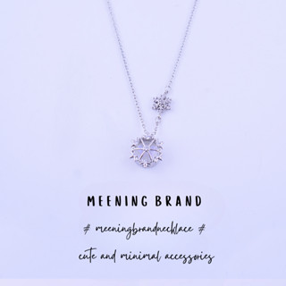 MeeningBrand❀ ENRICH สร้อยคอเงิน   [02-0081]