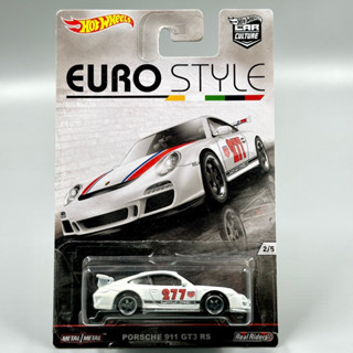 Hotwheels | Euro Style Porsche 911 GT3 RS สเกล 1:64