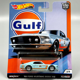 Hotwheels Premium | Ford Mustang BOSS 302 สเกล 1:64