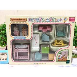 Sylvanian Room Set Nursery Baby Furniture Set ซิลวาเนียน ห้องนอน เบบี้ เตียง เด็ก เฟอร์นิเจอร์ มือ1