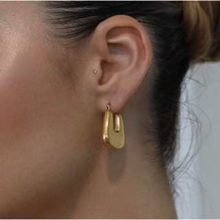 ต่างหู NANA - Jeds hoop earrings  — stainless steel premium