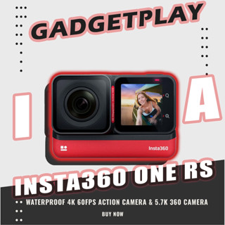 [กรุงเทพฯ ด่วน 1 ชั่วโมง] Insta360 ONE RS - ONE RS: Next-Gen Action Cam **สินค้าประกันศูนย์ไทย 1ปี **