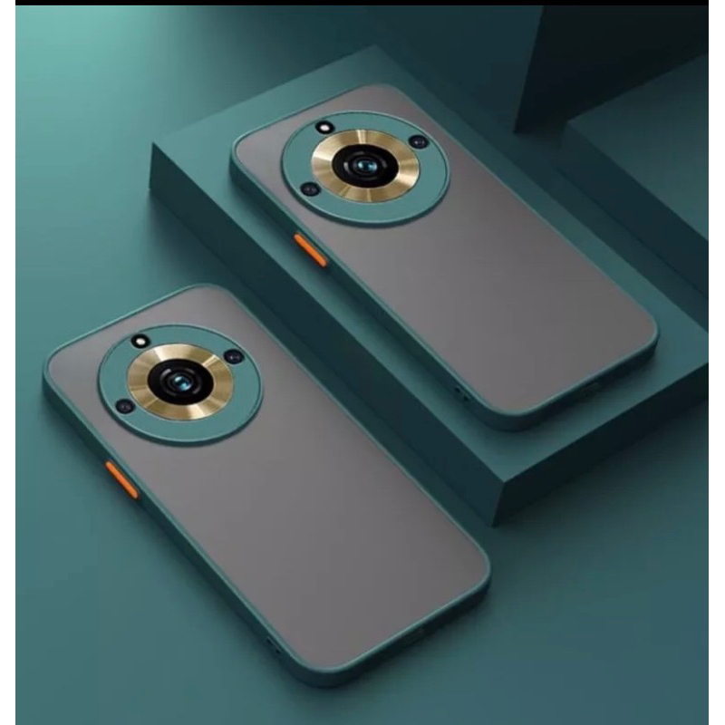 🇹🇭[ส่งจากไทย]Case  Realme 11Pro / Realme 11Pro Plus  เคสโทรศัพท์ ปุ่มสีผิวด้าน กันรอยกล้อง ขอบนิ่มหลังแข็ง