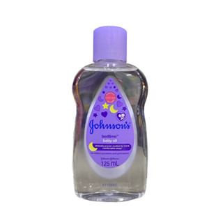 จอห์นสัน เบบี้ ออยบำรุงผิว เบธไทม์ เบบี้ออย 125 มล. Johnsons Bedtime Oil 125 ml.