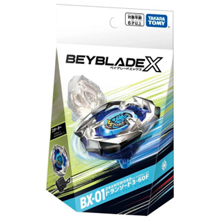 [ของแท้พร้อมส่ง] Takara Tomy Beyblade X BX-01 Starter Dran Sword 3-60F