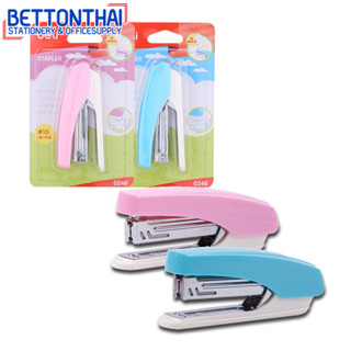 Deli 0246-24 Compact Stapler #10 Pack 24 Pcs. ที่เย็บกระดาษแฟนซี เบอร์ 10 เย็บได้ 15 แผ่น (แพ็คกล่อง 24 ชิ้น) office