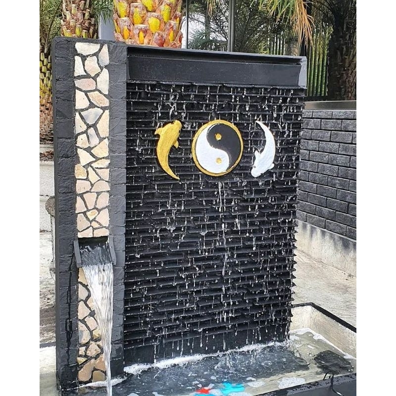 น้ำตก ม่านน้ำตกหินกาบ รุ่นหยินหยาง