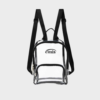 Emis Clear Mini Backpack / Clear Big Tote Bag / Clear Beach Pouch