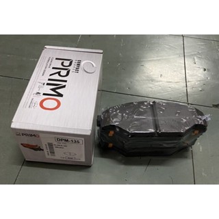 ผ้าเบรคหน้า ผ้าดิสเบรคหน้า COMPACT PRIMO TOYOTA MIGHTY-X MTX LN40 TIGER -D4D No135 โตโยต้า ไมตี้เอ็กซ์ ไทเกอร์- ดีโฟร์ดี