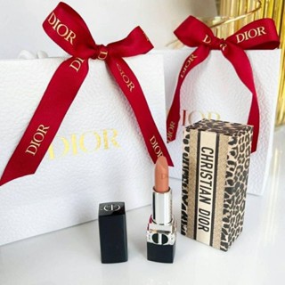 ลิปสติก Dior Rouge Mini Lipstick Matte 1.5g. สี 100 Nude Look