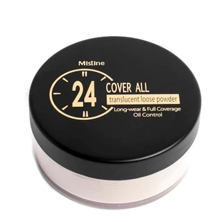 MISTINE 24 COVER ALL TRANSLUCENT LOOSE POWDER แป้งฝุ่น คุมมัน 24 ชม. by กำตังค์