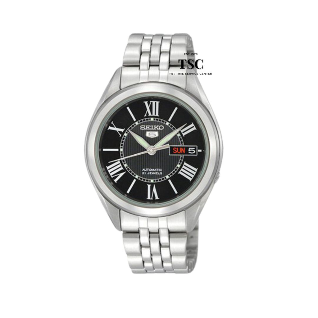 นาฬิกาข้อมือ ผู้ชาย SEIKO 5 Sport  รุ่น SNKL35K1 Automatic เลขโรมัน ใบประกัน 1ปี